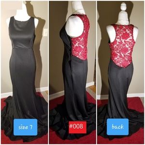 Black maxi dress